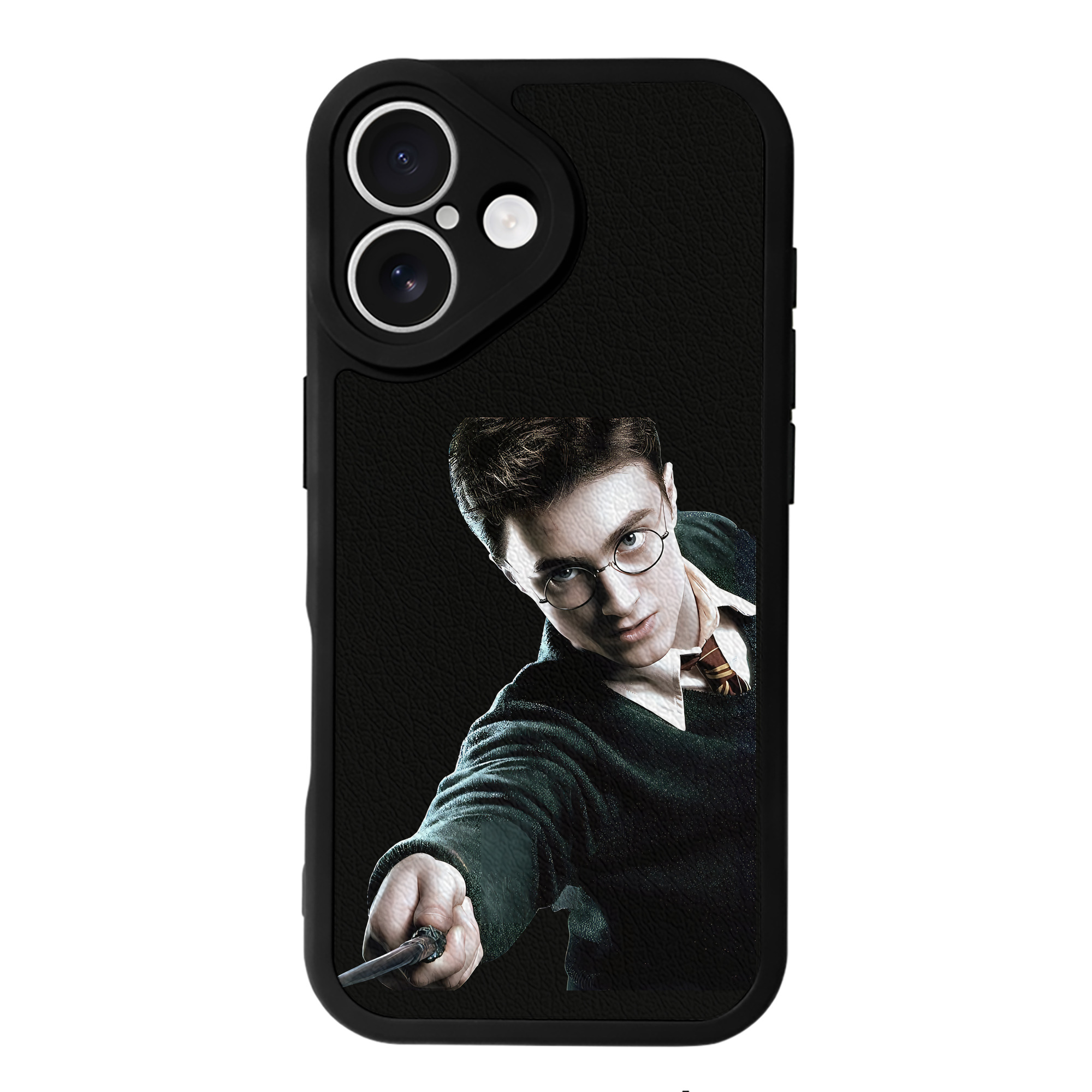 （画像用） Harry Potter ハリー・ポッターシリーズ 【iPhone 16シリーズ対応】シリコンスマホケース（レザー調） 材質：シリコン